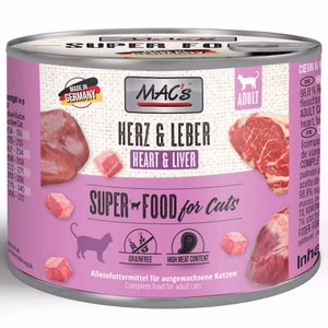 MACs Cat Herz und Leber für Katzen 200g