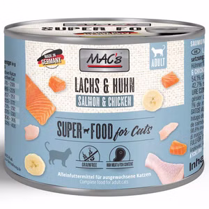 MACs Cat Lachs Huhn für Katzen 200g