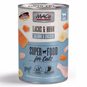 MACs Cat Lachs Huhn für Katzen 400g
