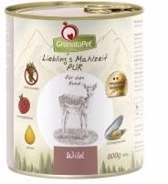GranataPet Lieblings Mahlzeit Pur Wild  12x800g