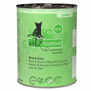 catz finefood Classic Nr 23 Rind und Ente für Katzen 400g