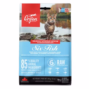 Orijen Six Fish Cat für Katzen 5,4 kg