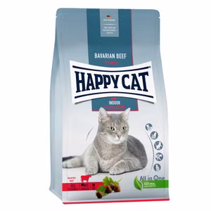 Happy Cat Indoor Adult Voralpen-Rind für Wohnungskatzen 4kg