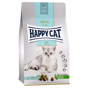 Happy Cat Sensitive Adult Light für Katzen 3x10kg