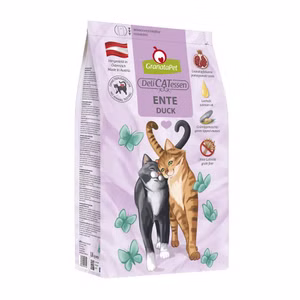 GranataPet DeliCatessen Ente Trockenfutter für Katzen 2x9kg