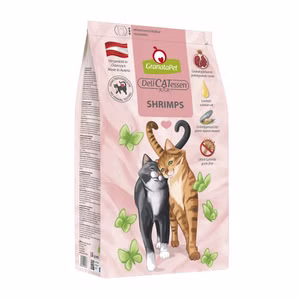 GranataPet DeliCatessen Shrimps Trockenfutter für Katzen 300g