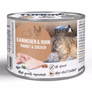 Tundra Cat Kaninchen und Huhn für Katzen 200g