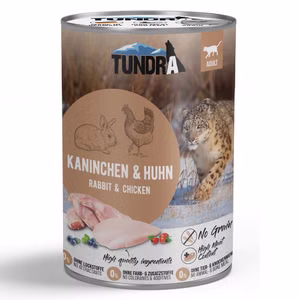 Tundra Cat Kaninchen und Huhn für Katzen 6x400g
