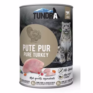 Tundra Cat Pute Pur für Katzen 6x400g