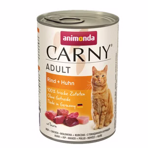 Animonda Carny Adult Rind Huhn für Katzen 6x400g
