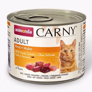 Animonda Carny Adult Rind Huhn für Katzen 200g 