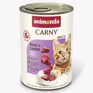 Animonda Carny Adult Rind Lamm für Katzen 6x400g
