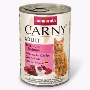 Animonda Carny Adult Rind Pute Shrimps für Katzen  400g