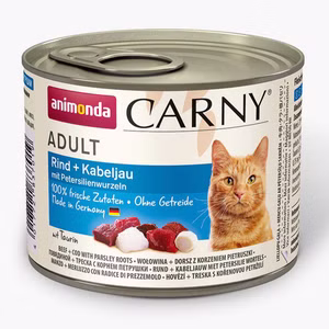 Animonda Carny Adult Rind Kabeljau & Petersilie für Katzen 200g