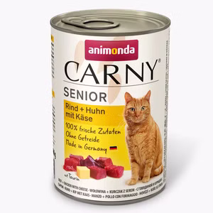 Animonda Carny Senior Rind Huhn mit Käse für Katzen 400g
