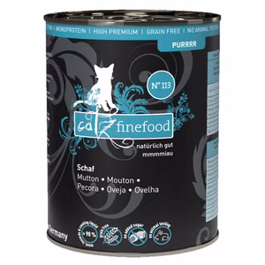 catz finefood Purrrr Schaf pur Nr 113 für sensible Katzen 400g