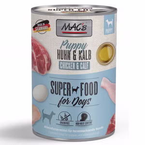 MACs Dog Puppy Huhn Kalb 400g 