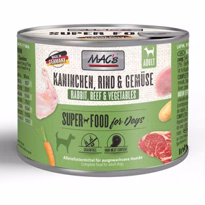 MACs Dog Kaninchen Gemüse 200g