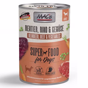 MACs Dog Rentier Rind und Gemüse  400g