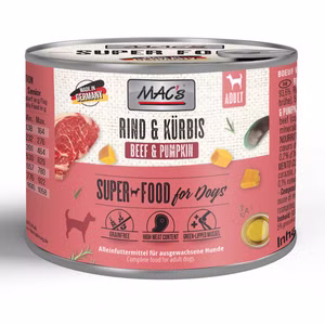 MACs Dog Rind Kürbis für Hunde 200g