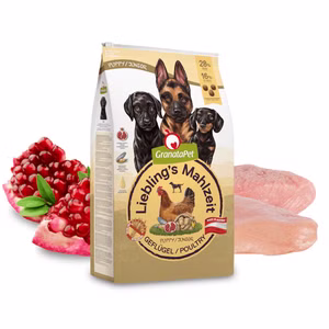 GranataPet Lieblings Mahlzeit Junior Geflügel für Welpen und junge Hunde 3x10kg