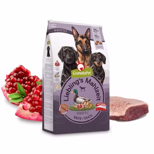 GranataPet Lieblings Mahlzeit Sensitive Ente für Hunde 10kg