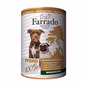Farrado 100% Monoprotein Pferd pur 24x400g