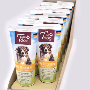 TubiDog Delikatess Geflügelcreme für Hunde 12x75g