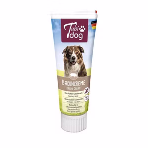 TubiDog Delikatess Baconcreme für Hunde 75g
