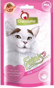 GranataPet Feinis KatzenSnack Ente & Katzenminze 50g 50g