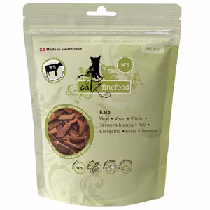 catz finefood Meatz No5 Kalb Leckerchen für Katzen 45g 