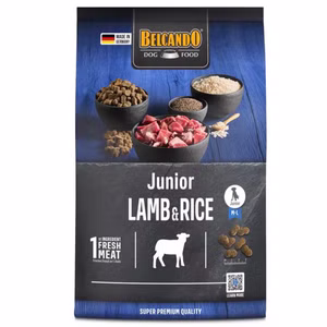 Belcando Junior Lamm und Reis für junge Hunde 4kg
