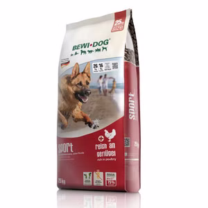 Bewi Dog Sport Energiereiches Futter für Hunde 25kg