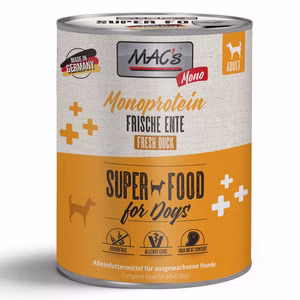 MACs Dog Mono frische Ente 6x800g
