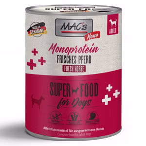 MACs Dog Mono frisches Pferd 6x800g