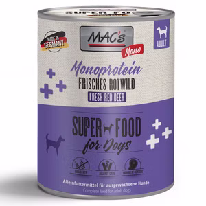 MACs Dog Mono frisches Rotwild  6x800g