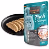 Leonardo Fisch Shrimps Pouchbeutel für Katzen 85g