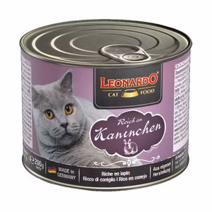 Leonardo Reich an Kaninchen für Katzen 200g