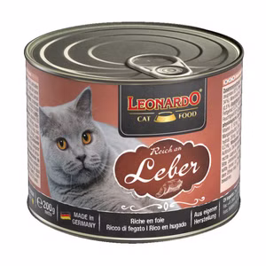 Leonardo Reich an Leber für Katzen 200g