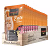 Leonardo Ente und Käse Pouchbeutel für Katzen 16x85g