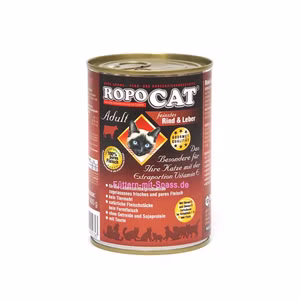 Ropocat Feinstes Rind Leber für Katzen 200g 