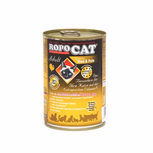 Ropocat Feinstes Rind Pute für Katzen 400g