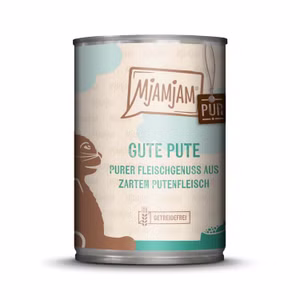 MJAMJAM  gute Pute pur für Katzen 400g