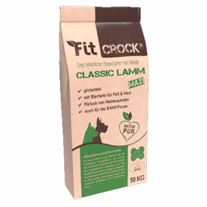 cdVet Fit-Crock Classic Lamm maxi für Hunde 10kg