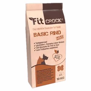 cdVet Fit-Crock Basic Rind Maxi für Hunde 3kg