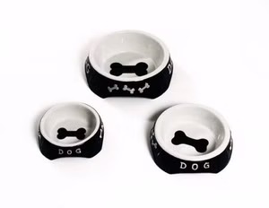 Fressnapf mit Knochensymbol 600 ml