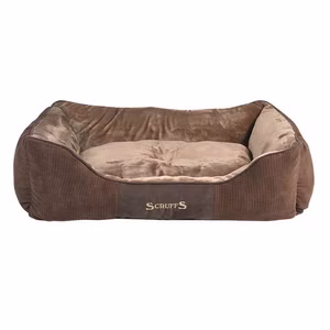 Scruffs Chester Box Bed Hundebett Braun