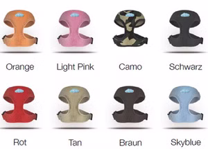 Curli Basic Air-Mesh Hundegeschirr M