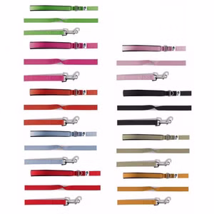 Curli Hundeleine Basic Nylon 1 Leine Hellblau