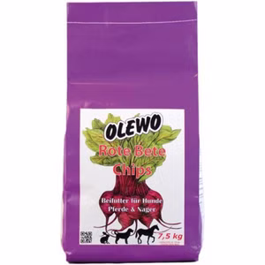 Olewo Rote Beete Chips für Pferde 7,5kg